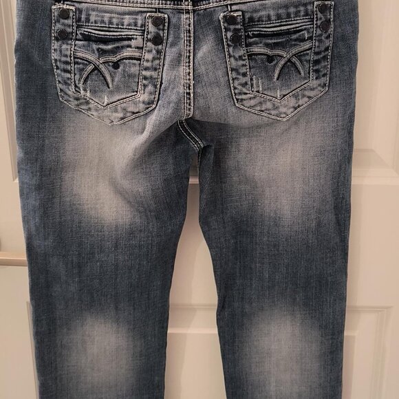 Frankie Malone Jeans women's 38 denim blue‎ bootcut - Picture 2 of 16